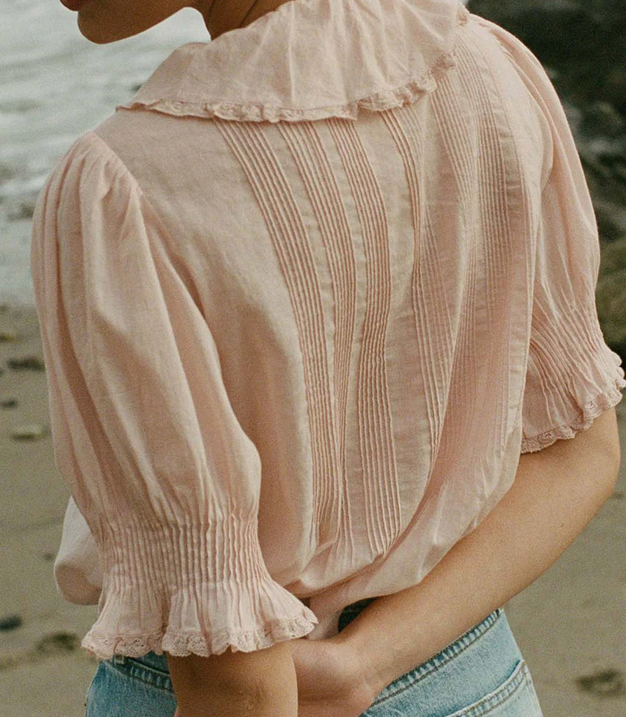 HENRI TOP -- BLUSH